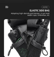 Fashion Casual Men Roll Top Shoulder Messenger Bag Large Size Outdoor Cycling Crossbody Side Bags Male Urban Trend Daypack