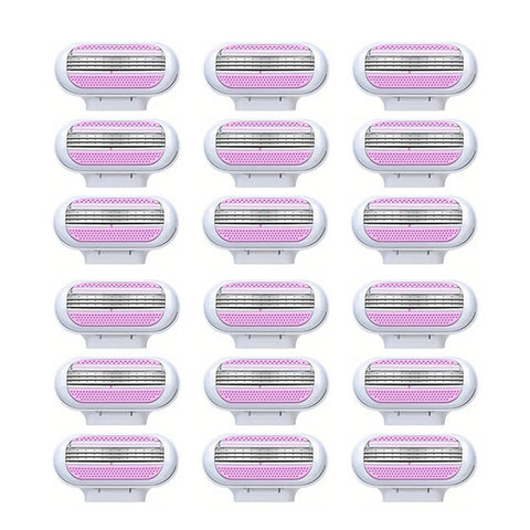 Women Safety Razor Blades Face/ Leg/ Armpit/ Bikini Beauty Hair Removal Shaving Compatible Venus Shaver