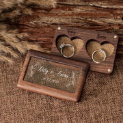 Custom Wood Travel Jewelry Box - Wooden Jewelry Organizer, Engraved Jewelry Storage, Portable Jewelry Case, Travel Storage
