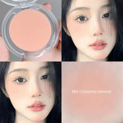 Monochrome blush Matte Natural Cheek Color Brightening Face Waterproof Facial Contouring Makeup Blush Powder Soft Makeup