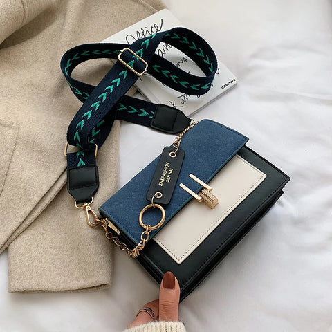 2023 New Ladies Messenger Bags Fashion Mobile Phone Bags Casual Shoulder Bags Contrast Color Ladies Bags Luxury Designer Bags