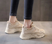 Sports Shoes for Women Athletic Round Toe High on Platform Woman Footwear Sneakers Sale Designer Luxury Offers Vulcanized Shoe H
