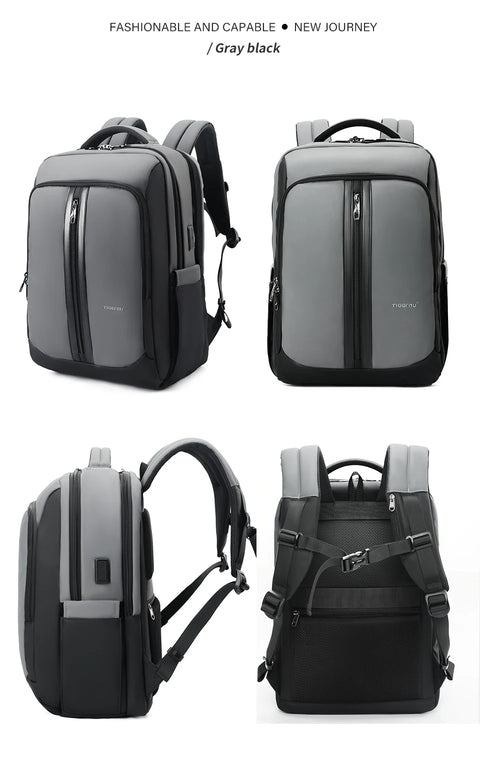 Tigernu Backpacks For Men Bags For Business Backpack 15.6 17inch Laptop Backpacks Male Travel Backpack Bags Schoolbags Knapsack