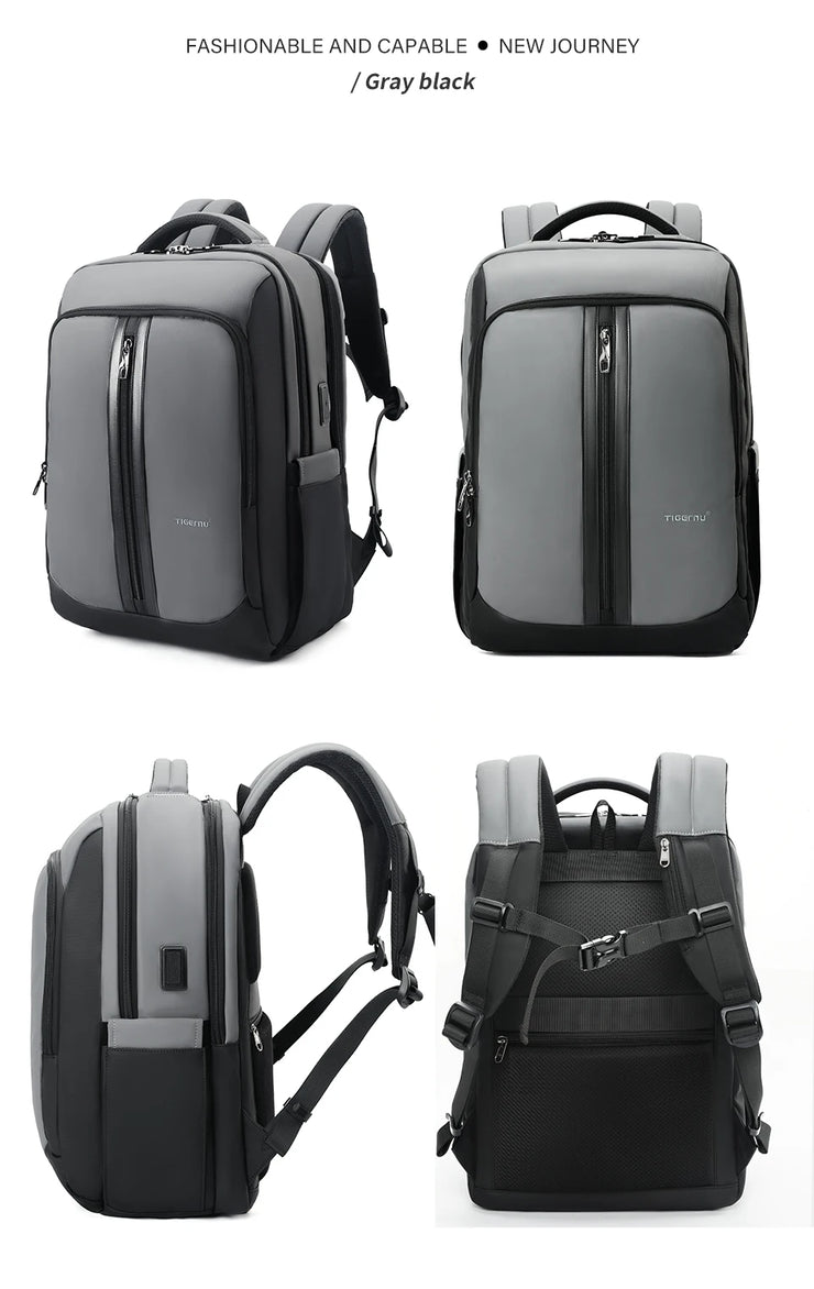Tigernu Backpacks For Men Bags For Business Backpack 15.6 17inch Laptop Backpacks Male Travel Backpack Bags Schoolbags Knapsack