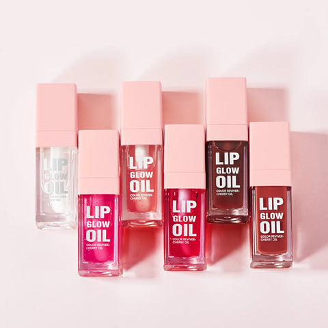 W1 Piece 8.3ml Moisturizing and Volumizing Lip Gloss Oil, Hydrating Lip Glow Oil, Lip Care Beauty Product, Tinted Lip Oil