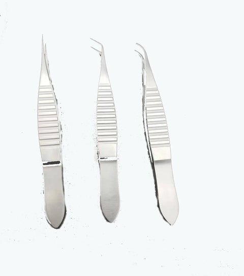 Beauty Hair Transplant Tweezers Stainless Steel Titanium Alloy Hair Transplant Tweezers Combination Set Beauty Hair Transplant T