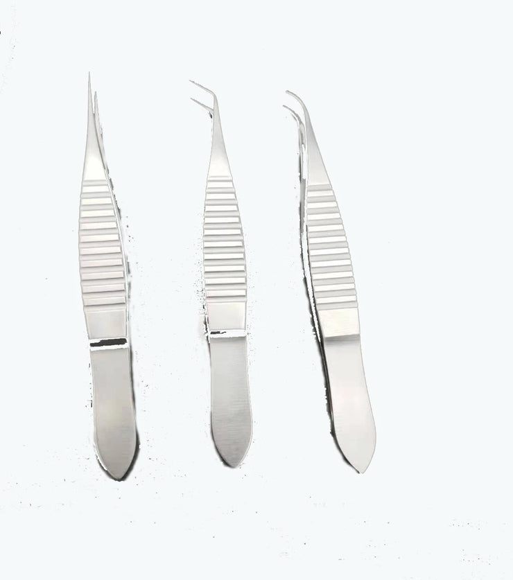 Beauty Hair Transplant Tweezers Stainless Steel Titanium Alloy Hair Transplant Tweezers Combination Set Beauty Hair Transplant T