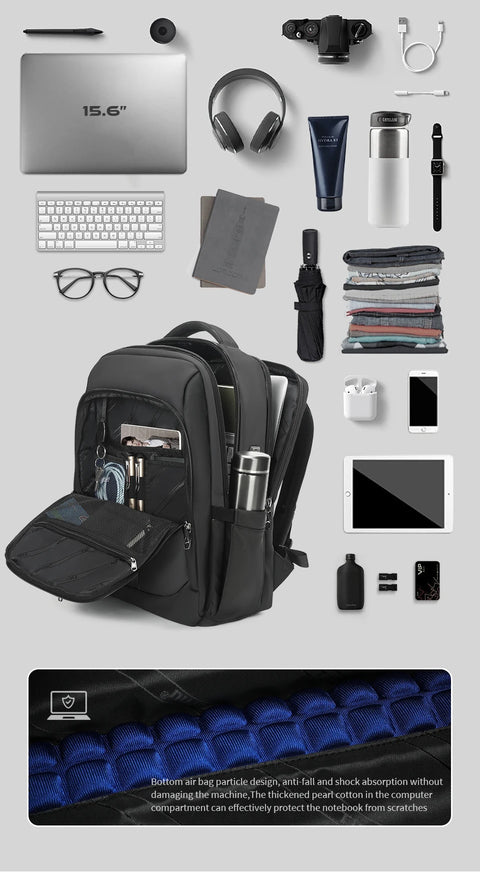 Tigernu Backpacks For Men Bags For Business Backpack 15.6 17inch Laptop Backpacks Male Travel Backpack Bags Schoolbags Knapsack