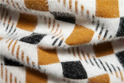 New Imitation Mink Sweater Soft and Comfortable  Fashion Warm Knit Sweater  Men Clothing