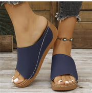 Women Sandals Shoes Summer Outdoor Women's Shoes Slip On Sandals Ladies Wedge Women Shoe Comfortable Footwear Slipper Female