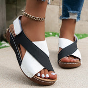 Fashion Summer Sandals Women Shoes Wedge Women Shoe Beach Women's Sandals Retro Party Footwear Female Sandalias Mujer