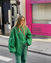 Women's Clothing 2025 Winter Street Fashion Loose Baseball Jacket Loose Jacket Cotton Coat Female Coat Winter Jacket Women