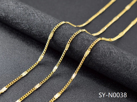 ZEA Dear Jewelry Bohemia Jewelry Link Chain Necklace For Women High Quality Copper Jewelry For Engagement Dubai Jewelry Findings