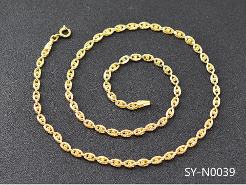 ZEA Dear Jewelry Bohemia Jewelry Link Chain Necklace For Women High Quality Copper Jewelry For Engagement Dubai Jewelry Findings