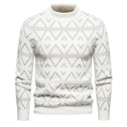 New Imitation Mink Sweater Soft and Comfortable  Fashion Warm Knit Sweater  Men Clothing