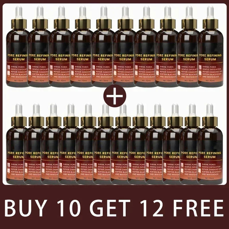 Pore Shrink Face Serum Remove Blackheads Acne Acidity Oil Control Repair Essence Moisturizing Nourish Pores Firming Facial Care