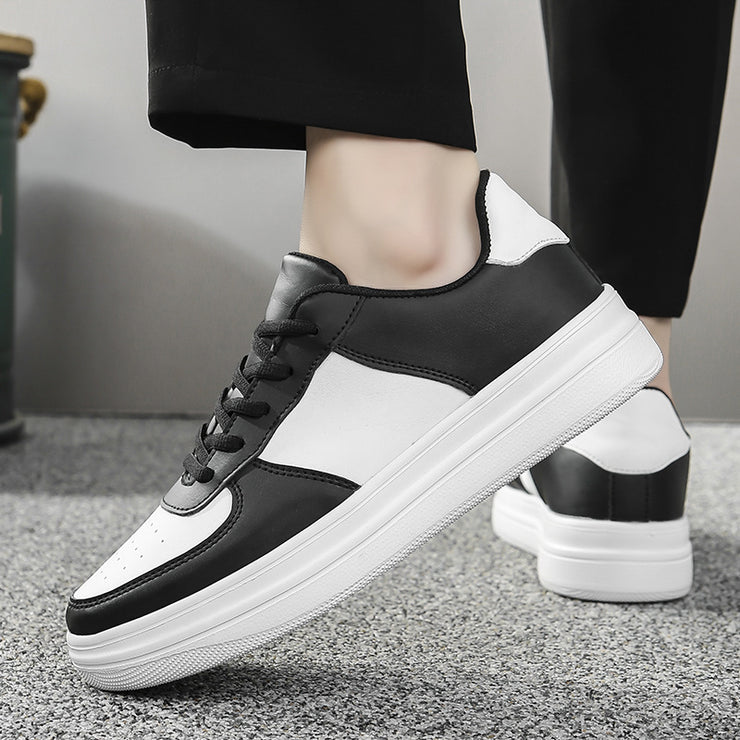 Plus Size Platform White Shoes Men&