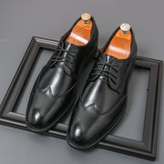 Plus Size Men's Leather Shoes Formal Wear
