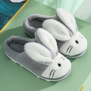 Children's  Parent-child Family Indoor Home Wooden Floor Slippers