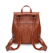 Leather Women Backpack Crossbody Handbags Wallet Shoulder Makeup Bag