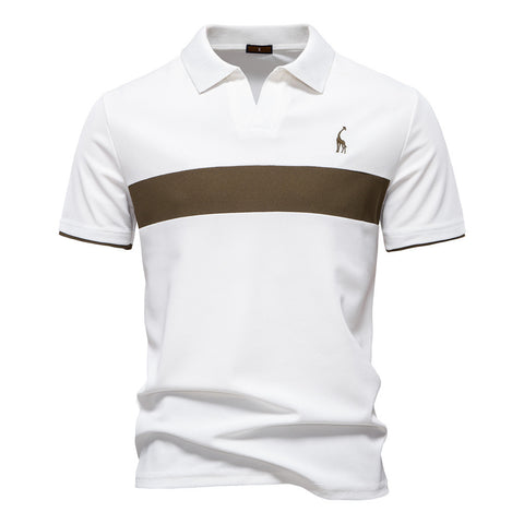 Deer Embroidered POLO Men&