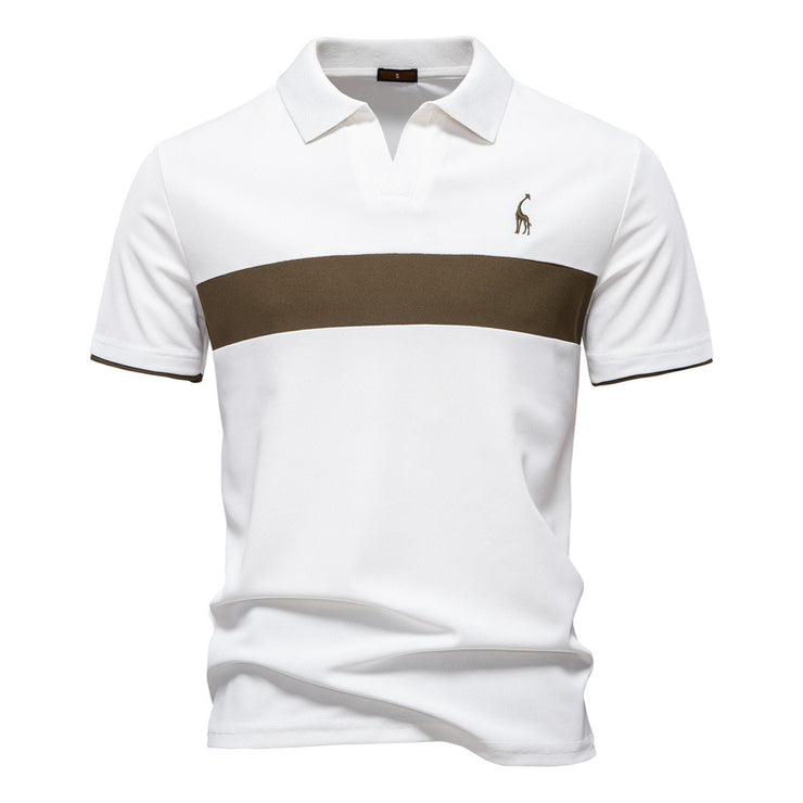 Deer Embroidered POLO Men&