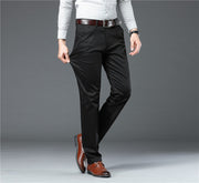 Middle-aged Slim Straight-leg Business Casual Pants
