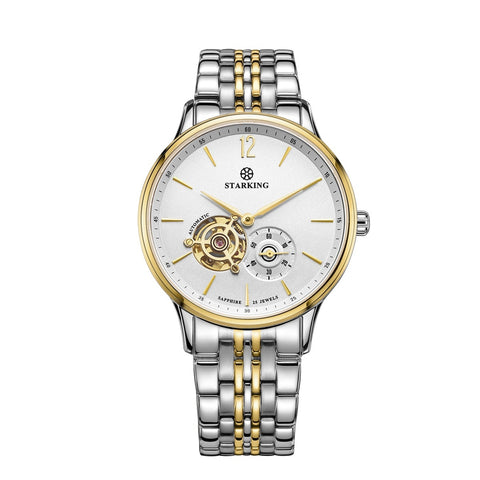 Automatic Mechanical Business Hollow Small Three-needle Waterproof Men&