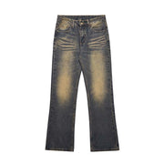 Men's All-match Leisure Washed-out Jeans