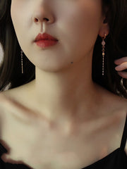 Circle Earrings Have A High-end And Atmospheric Temperament