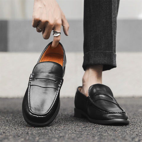 Casual Leather Shoes Men&