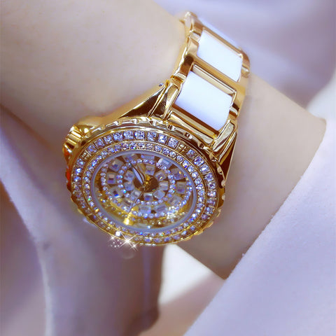Fashion  Full Of Diamond Women Watch Bracelet Full Of Diamond Women