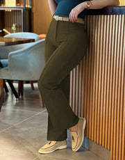 Cute Style Fresh Sweet Women's Patchwork Trousers