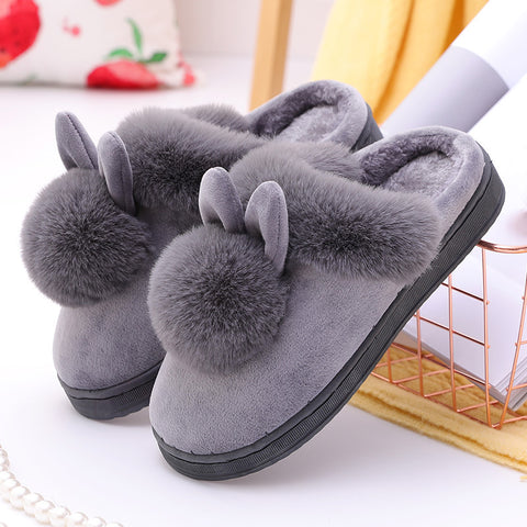 Cute Cartoon Ball Ball Rabbit Ears Women&