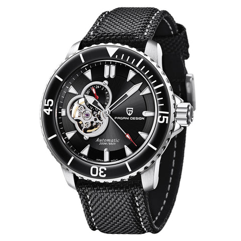 Fully Automatic Mechanical Waterproof Stainless Steel Skeleton Men&