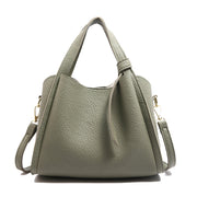 Korean Style Ins New Hong Kong Style Personalized Simple One-shoulder Underarm Bucket Bag Vegetable Basket Retro Crossbody Bag