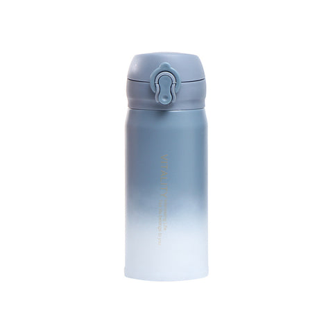 304 Stainless Steel Thermal Insulation Creative Gradient Color Bounce Cup