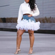 Plus Size Women's European And American Short Skirt