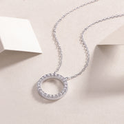 As You Wish - A Fashionable And Luxurious Diamond Jewelry Pendant Set With Moissanite S925 Sterling Silver And Platinum Plating