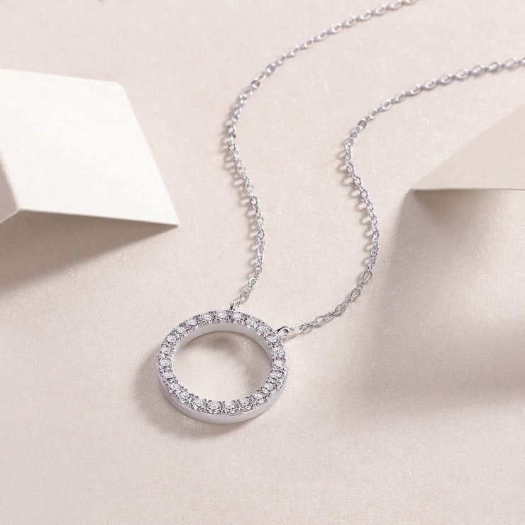 As You Wish - A Fashionable And Luxurious Diamond Jewelry Pendant Set With Moissanite S925 Sterling Silver And Platinum Plating