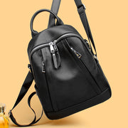 First Layer Leather Backpackage Carry-on Shopping Work Travel Business Bag