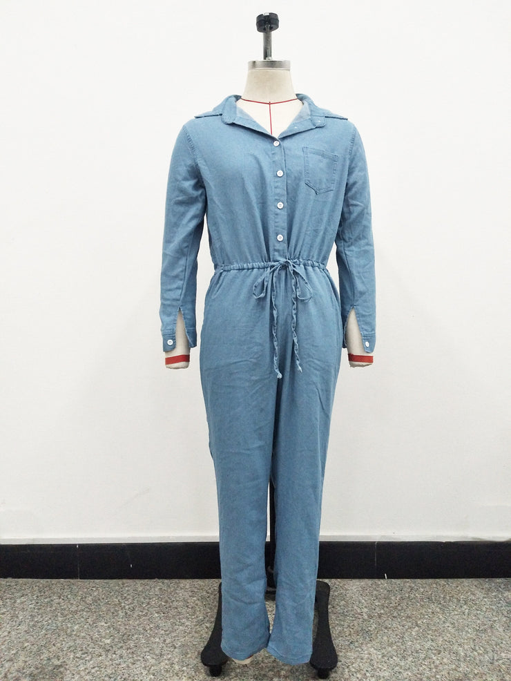 Lace-up Jeans Women&