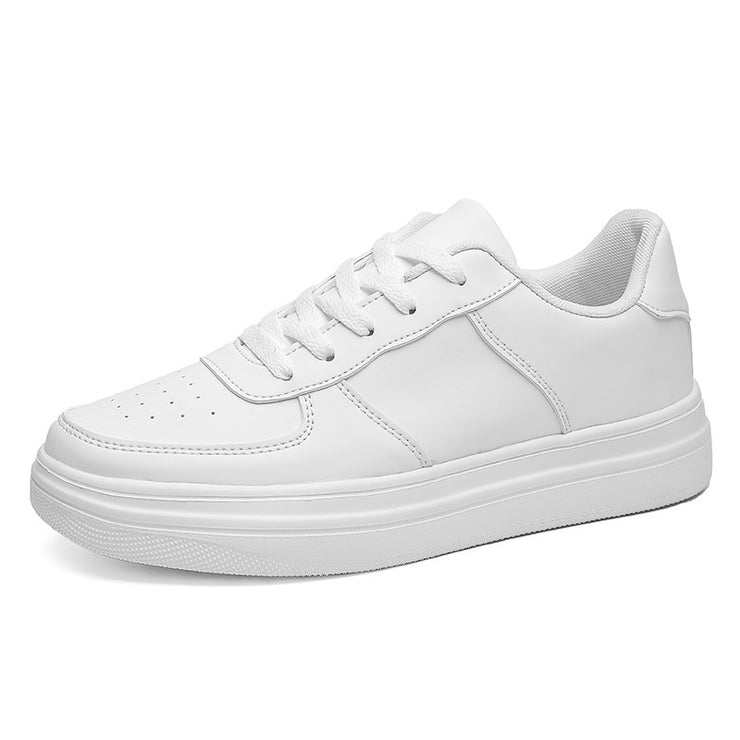 Plus Size Platform White Shoes Men&