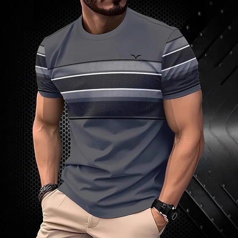 New Fashion Casual High Quality Contrast Color Men&