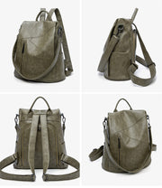 Women's Simple Fashion Large Capacity Casual Backpack