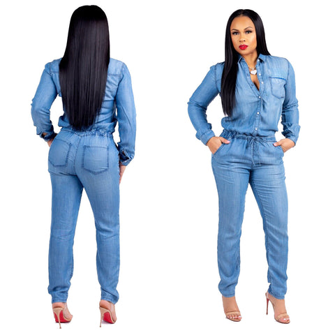 Lace-up Jeans Women&
