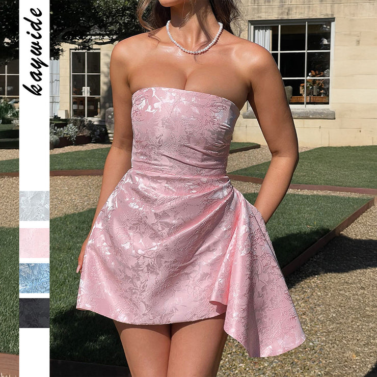 Socialite Style Tube Top Dress Women&