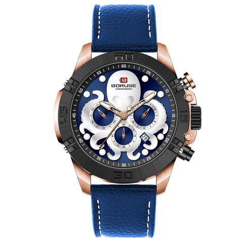 Octopus Waterproof Watch Men&